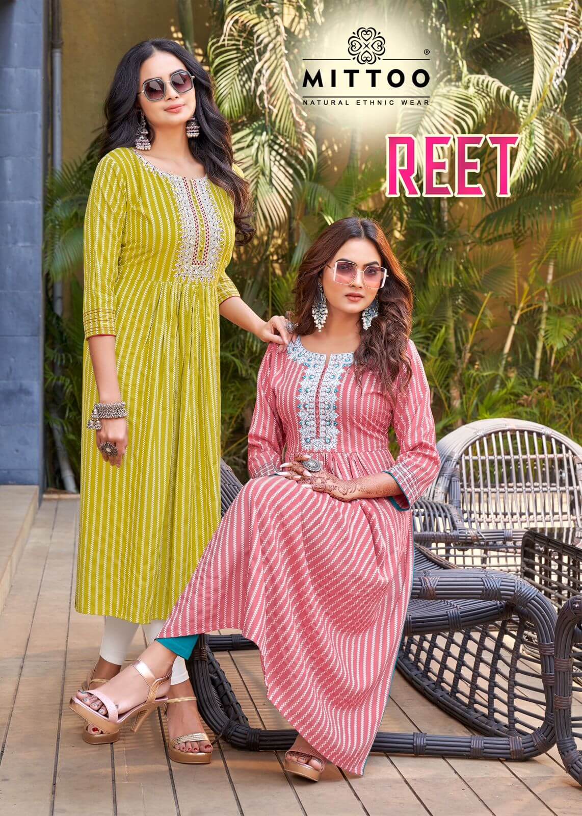 Mittoo Reet Naira Cut Kurti Catalog collection 1