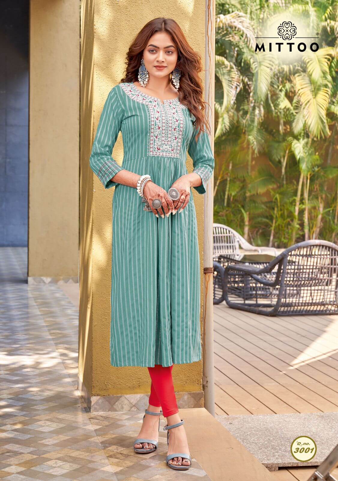 Mittoo Reet Naira Cut Kurti Catalog collection 5