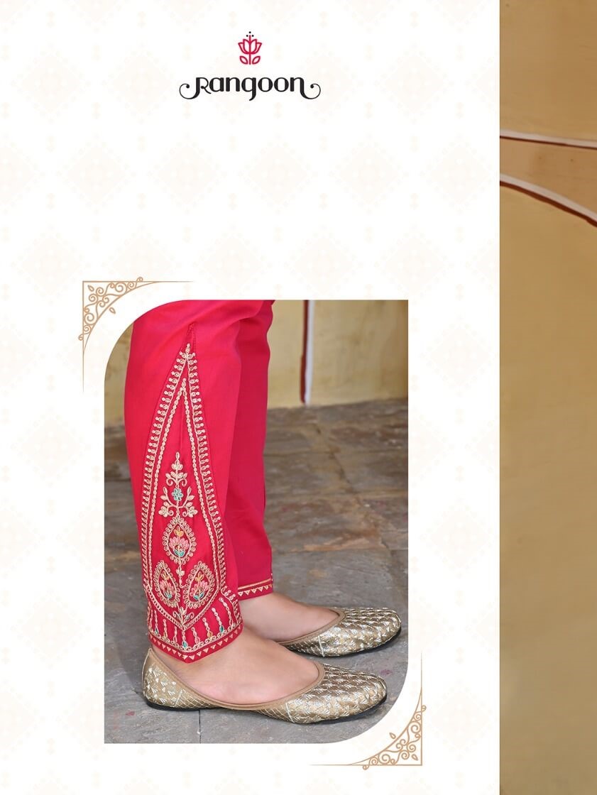 Rangoon Bandhej Naira Cut Readymade Dress collection 6