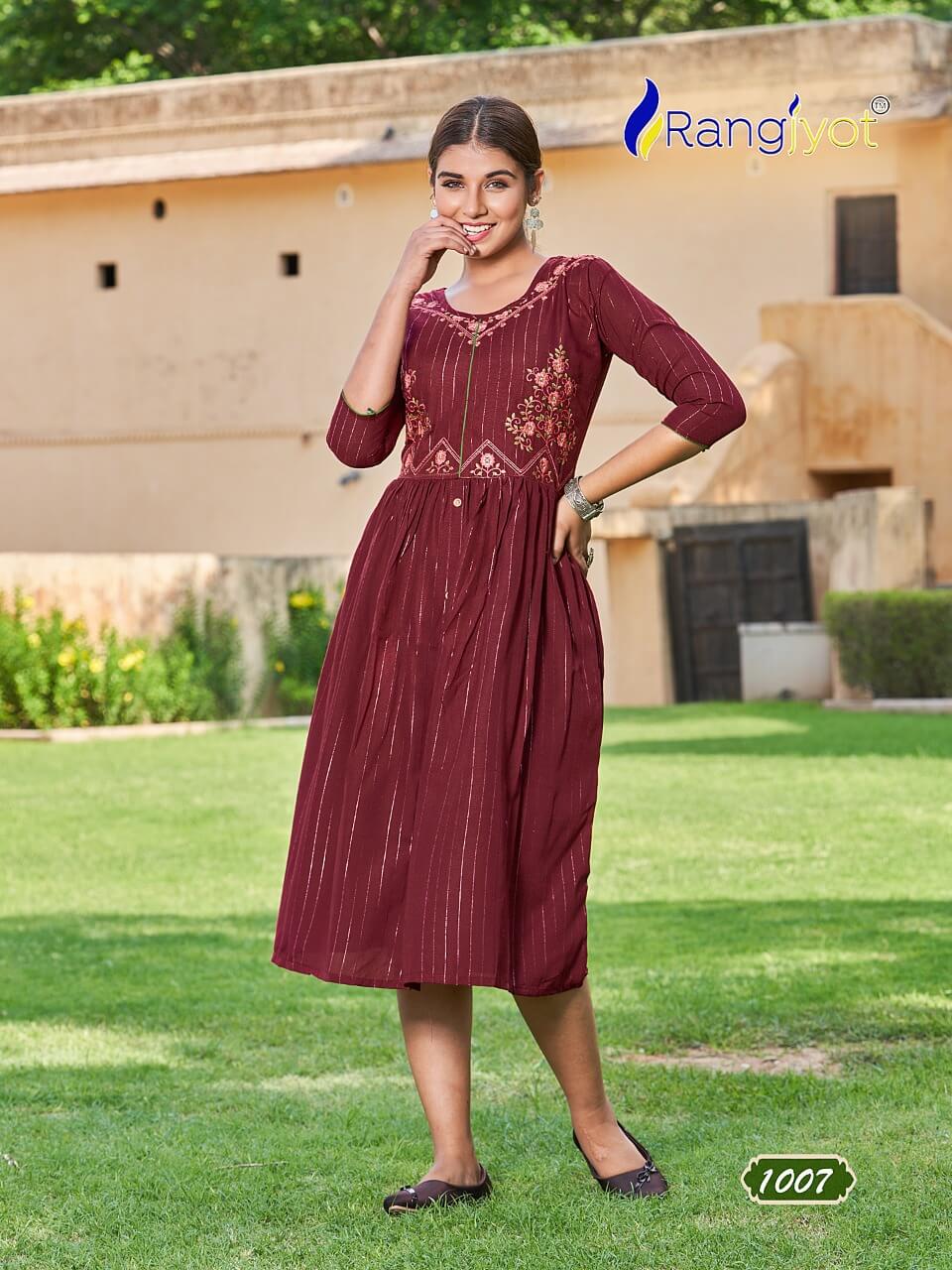 Rangjyot Gracia vol 2 Cotton Kurtis collection 3