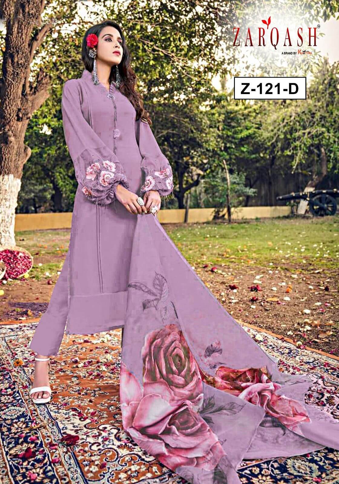 Zarqash Z 121 Pakistani Suits Catalog collection 6