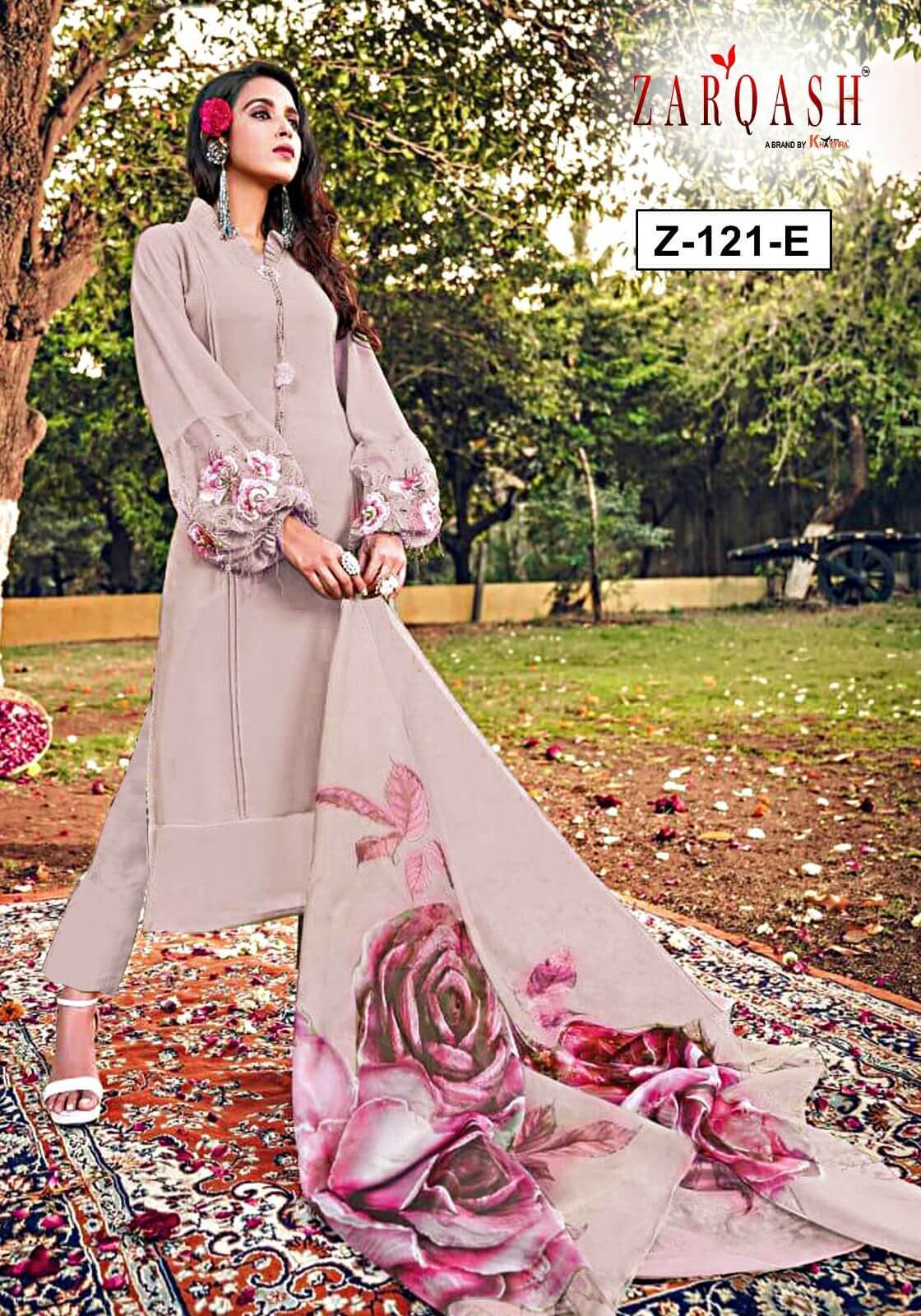 Zarqash Z 121 Pakistani Suits Catalog collection 3