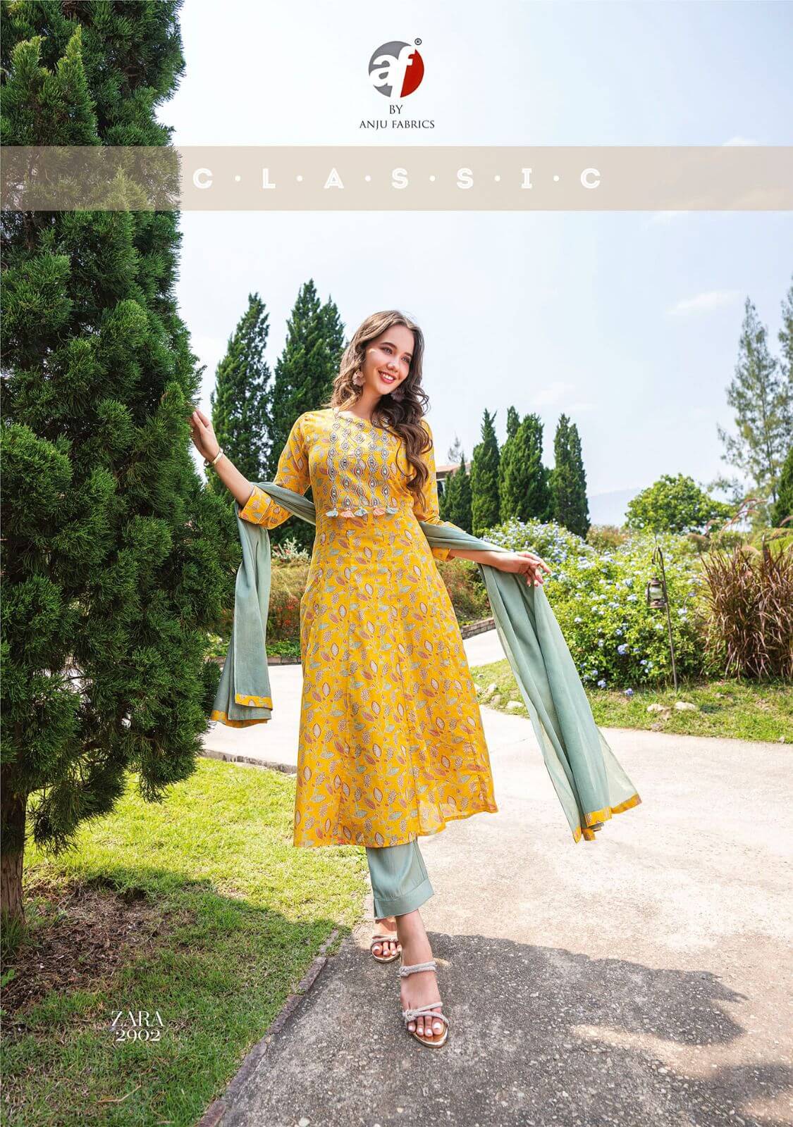 Anju Fabrics Zara vol 3 Readymade Dress Catalog collection 3