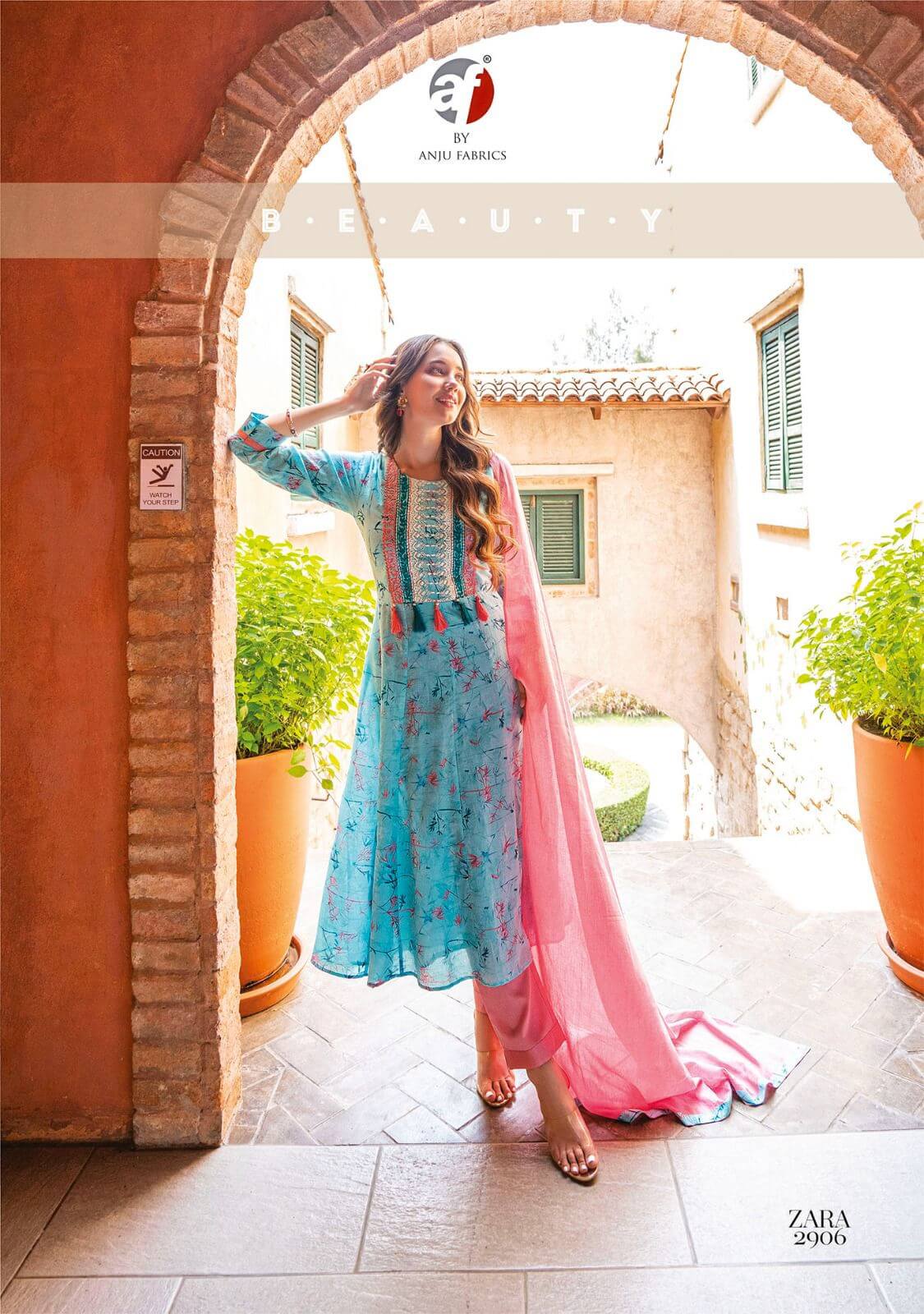 Anju Fabrics Zara vol 3 Readymade Dress Catalog collection 7