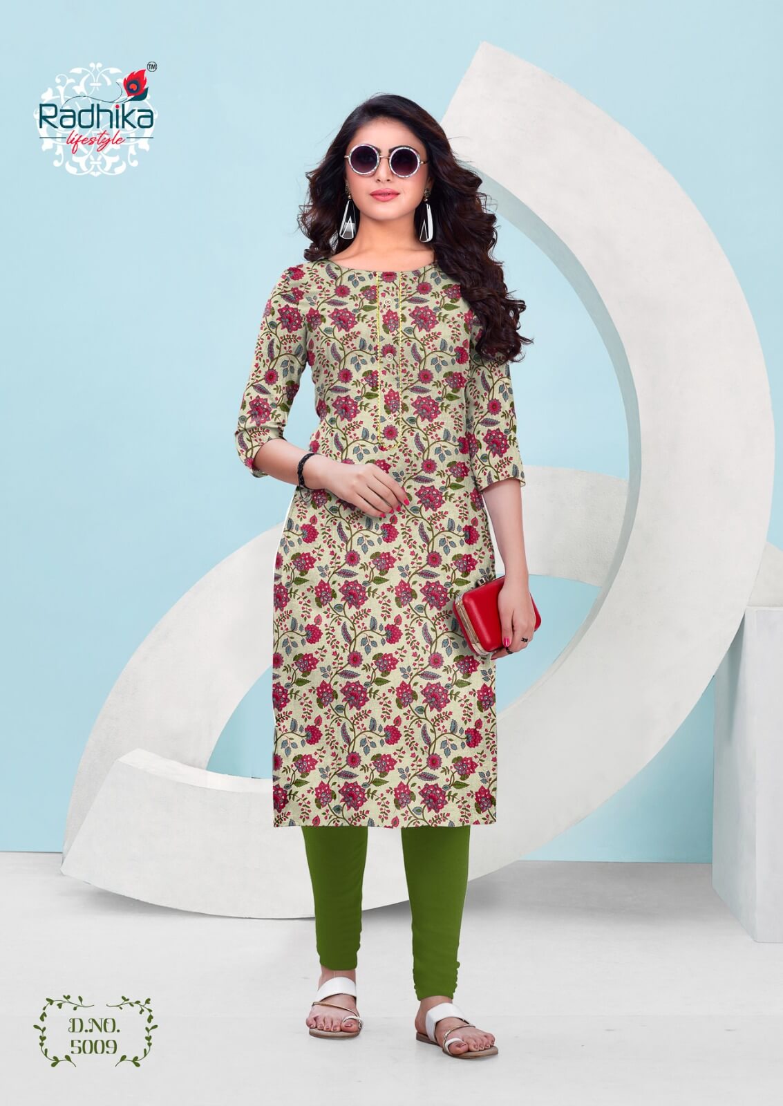 Radhika LifeStyle Traditional  vol 5 Kurti Below 300 collection 11