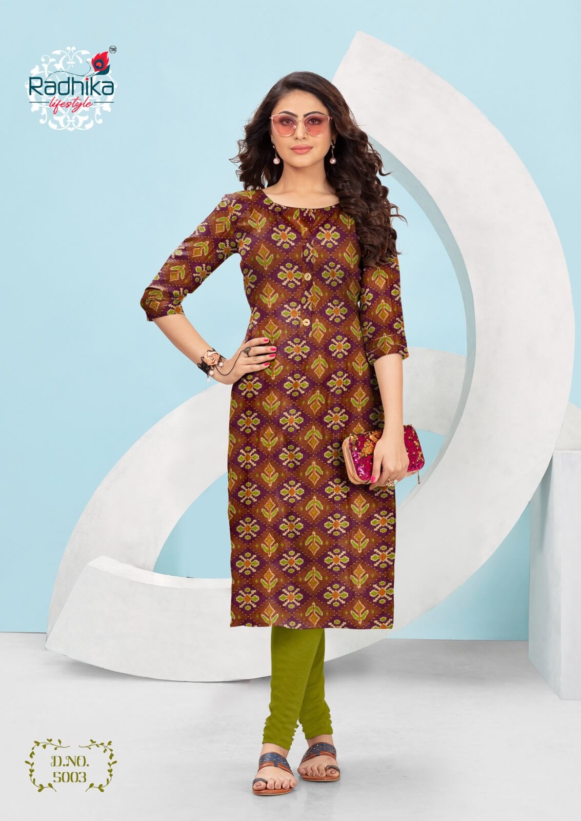 Radhika LifeStyle Traditional  vol 5 Kurti Below 300 collection 6