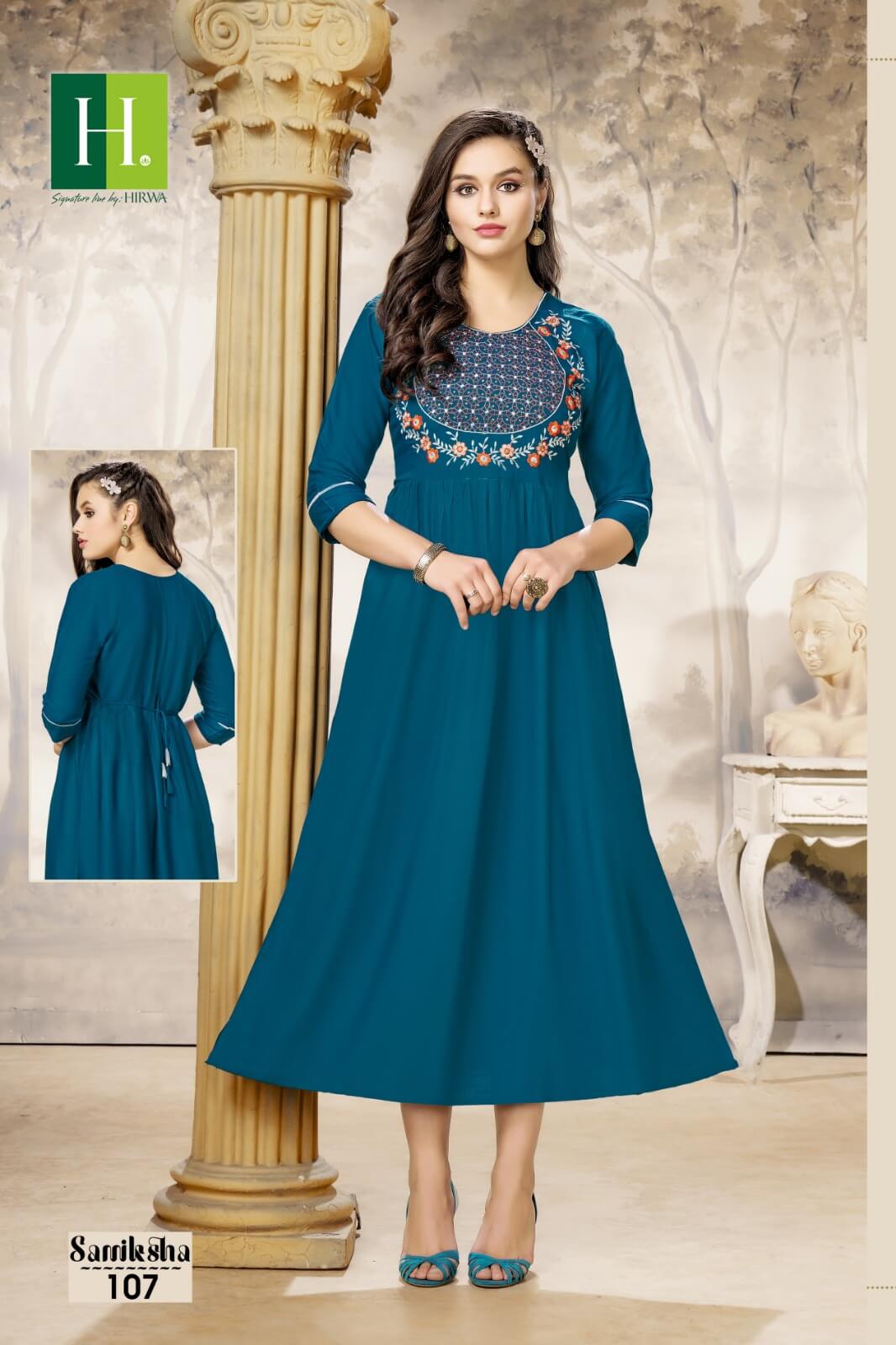 Hirwa Samiksha Gowns Catalog collection 5