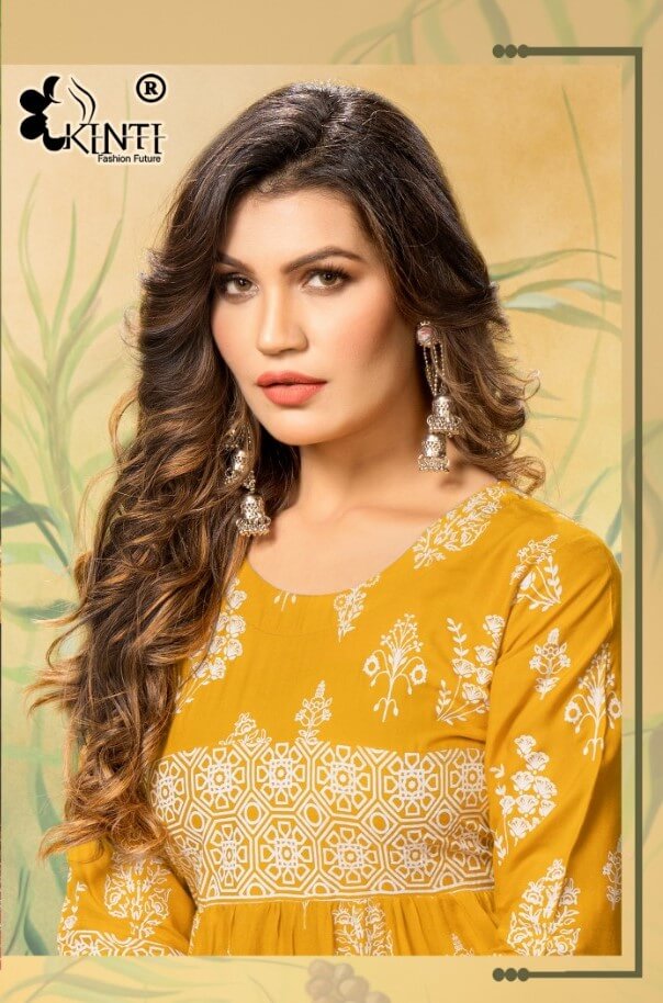 Kinti Kashish vol 2 Rayon Kurti Catalog collection 9