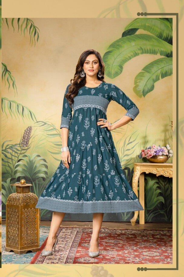 Kinti Kashish vol 2 Rayon Kurti Catalog collection 6