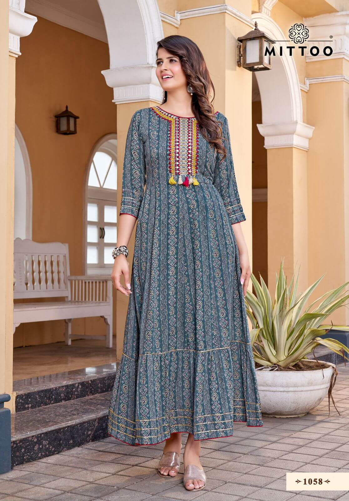 Mittoo Bindi vol 2 Rayon Kurti Catalog collection 6