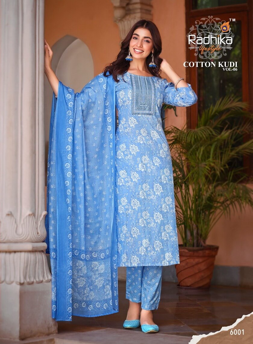 Radhika Lifestyle Cotton Kudi vol 6 Cotton Salwar Kameez collection 5