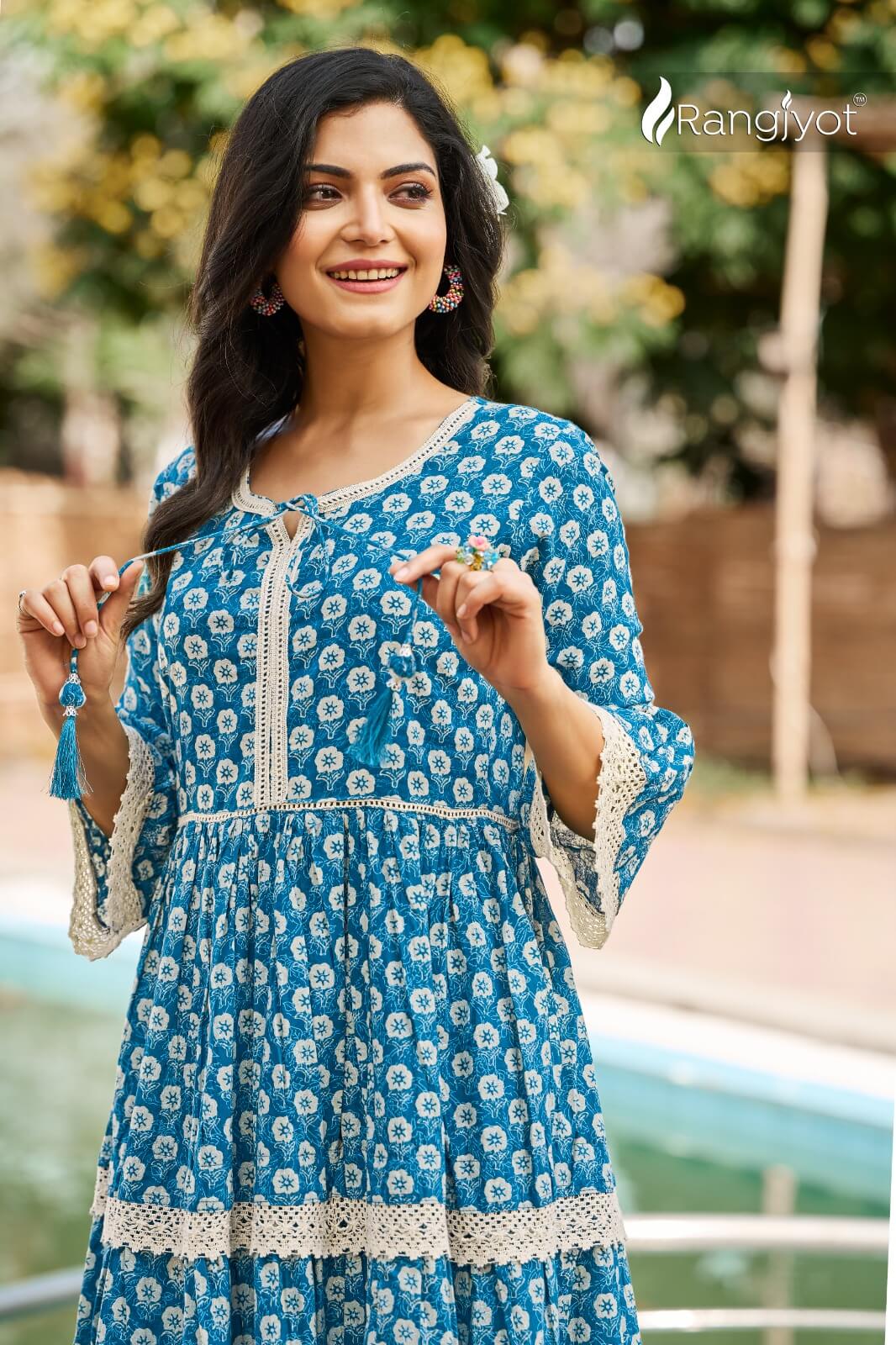 Rangjyot Asmita One Piece Dress Catalog collection 10