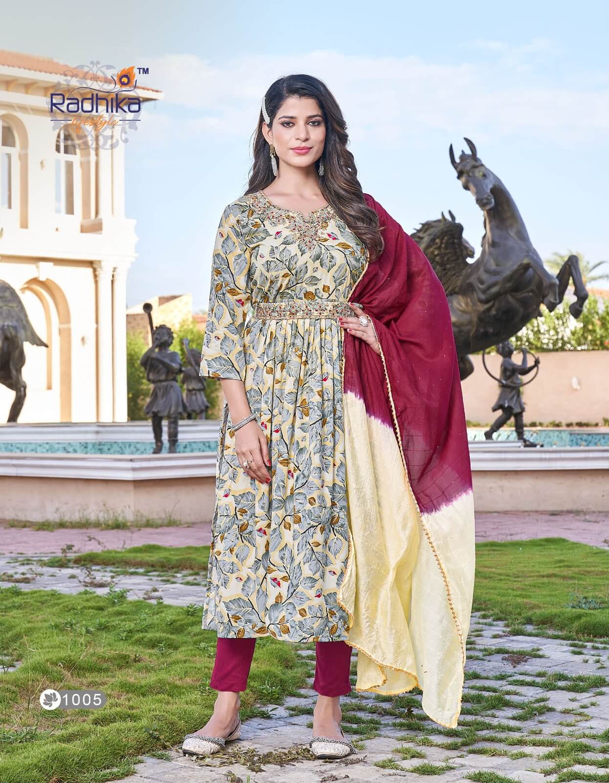 Radhika Lifestyle Lime Light vol 1 Printed Salwar Kameez collection 5