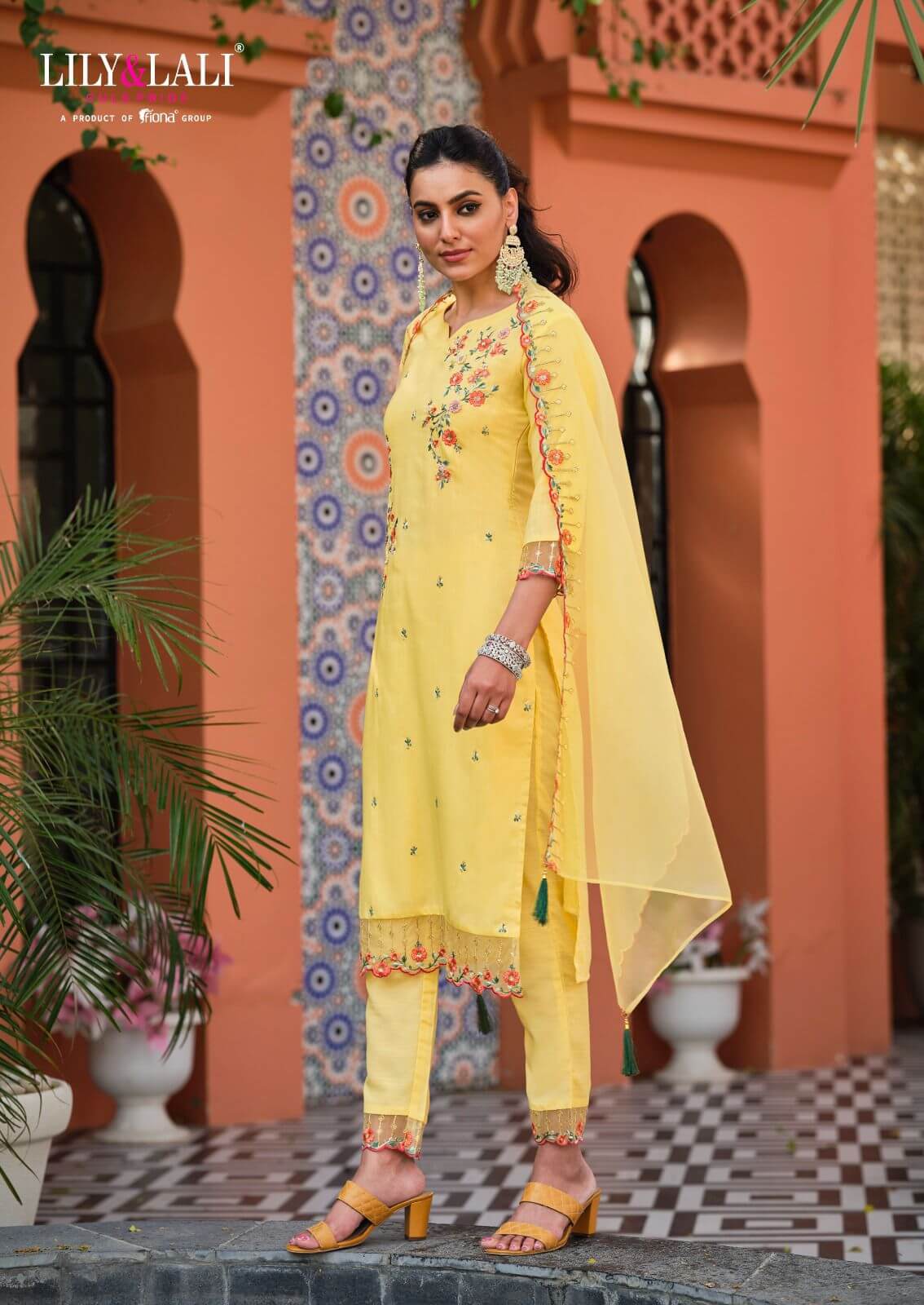 Lily Lali Rukhsar Top Bottom Dupatta Set Catalog collection 4