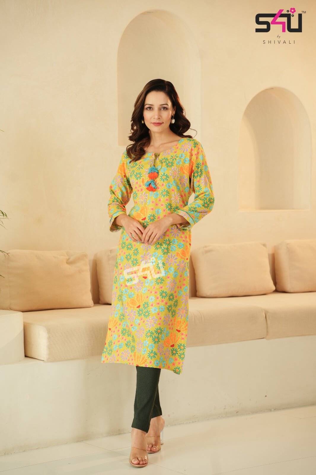 S4u Re Love Printed Kurti Catalog collection 2