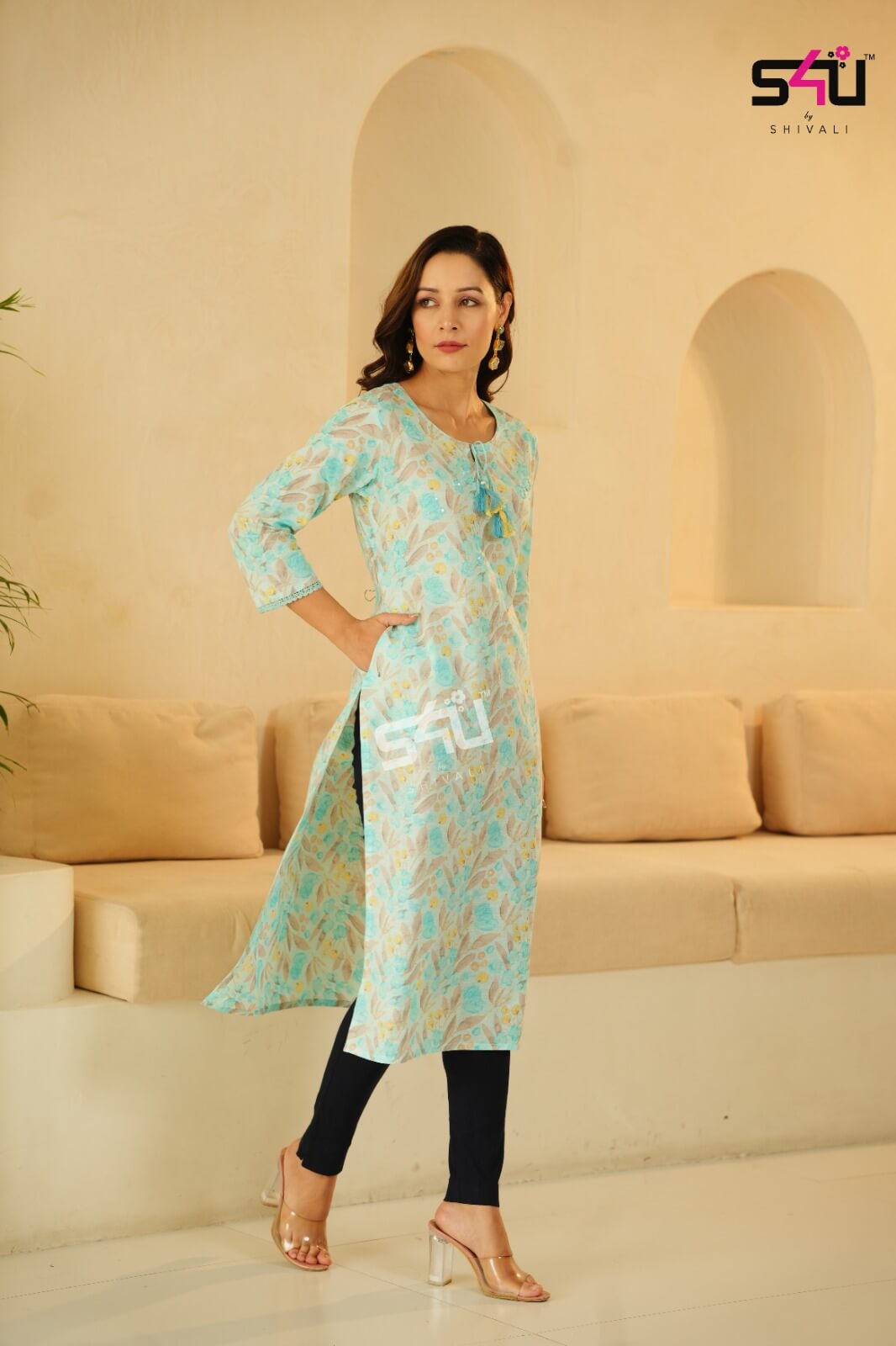 S4u Re Love Printed Kurti Catalog collection 5