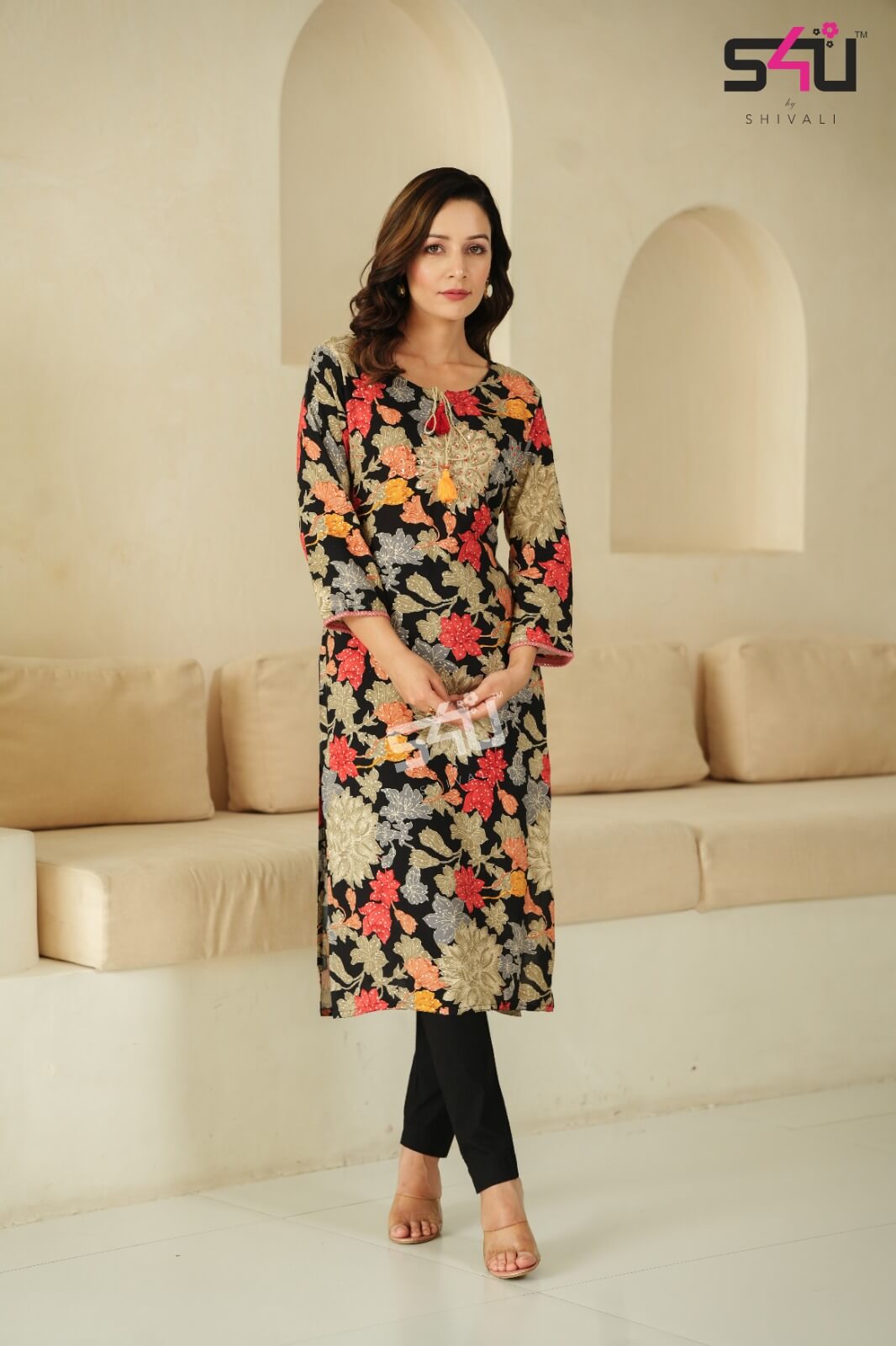 S4u Re Love Printed Kurti Catalog collection 4