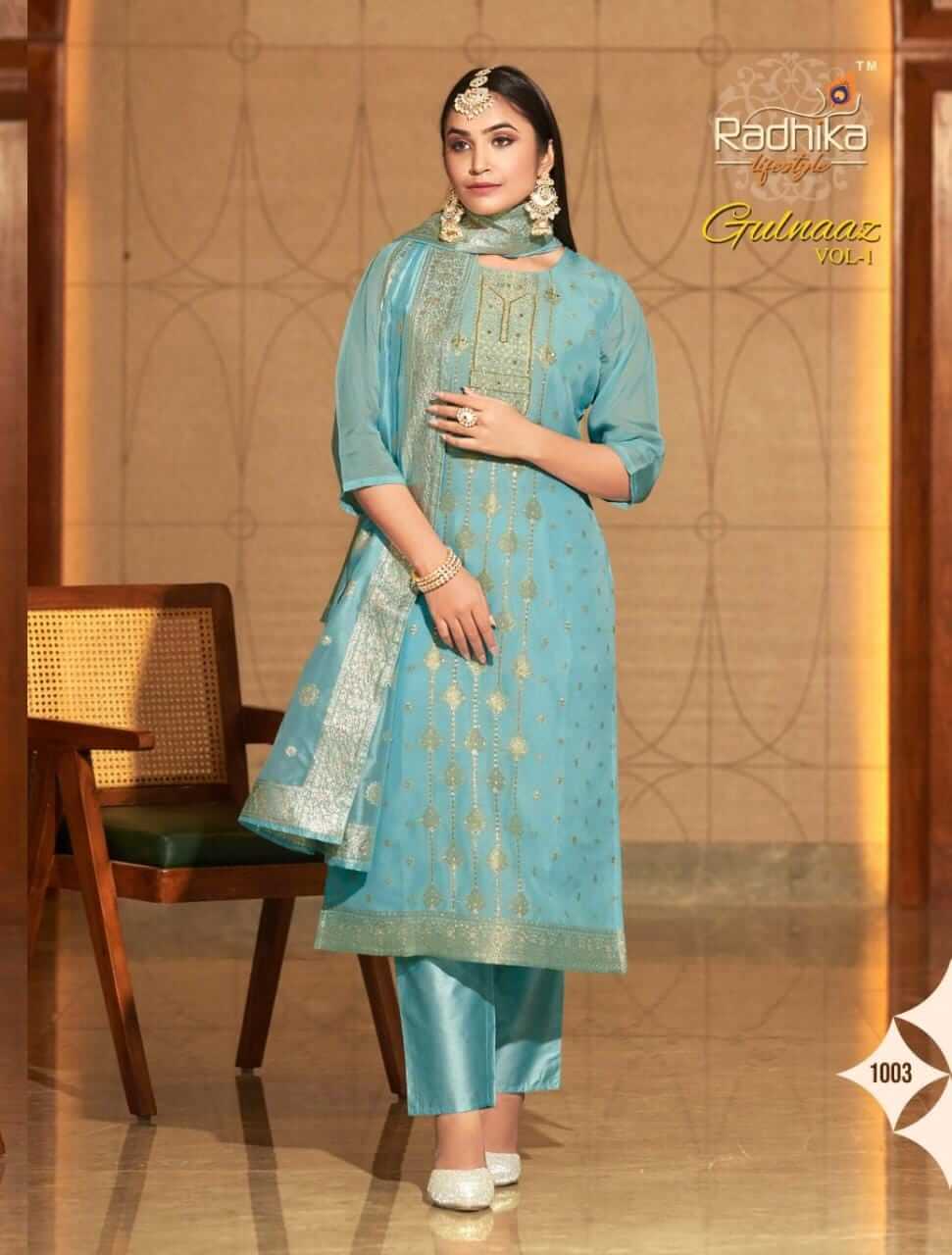 Radhika Lifestyle Gulnaaz vol 1 Kurtis with Bottom collection 1