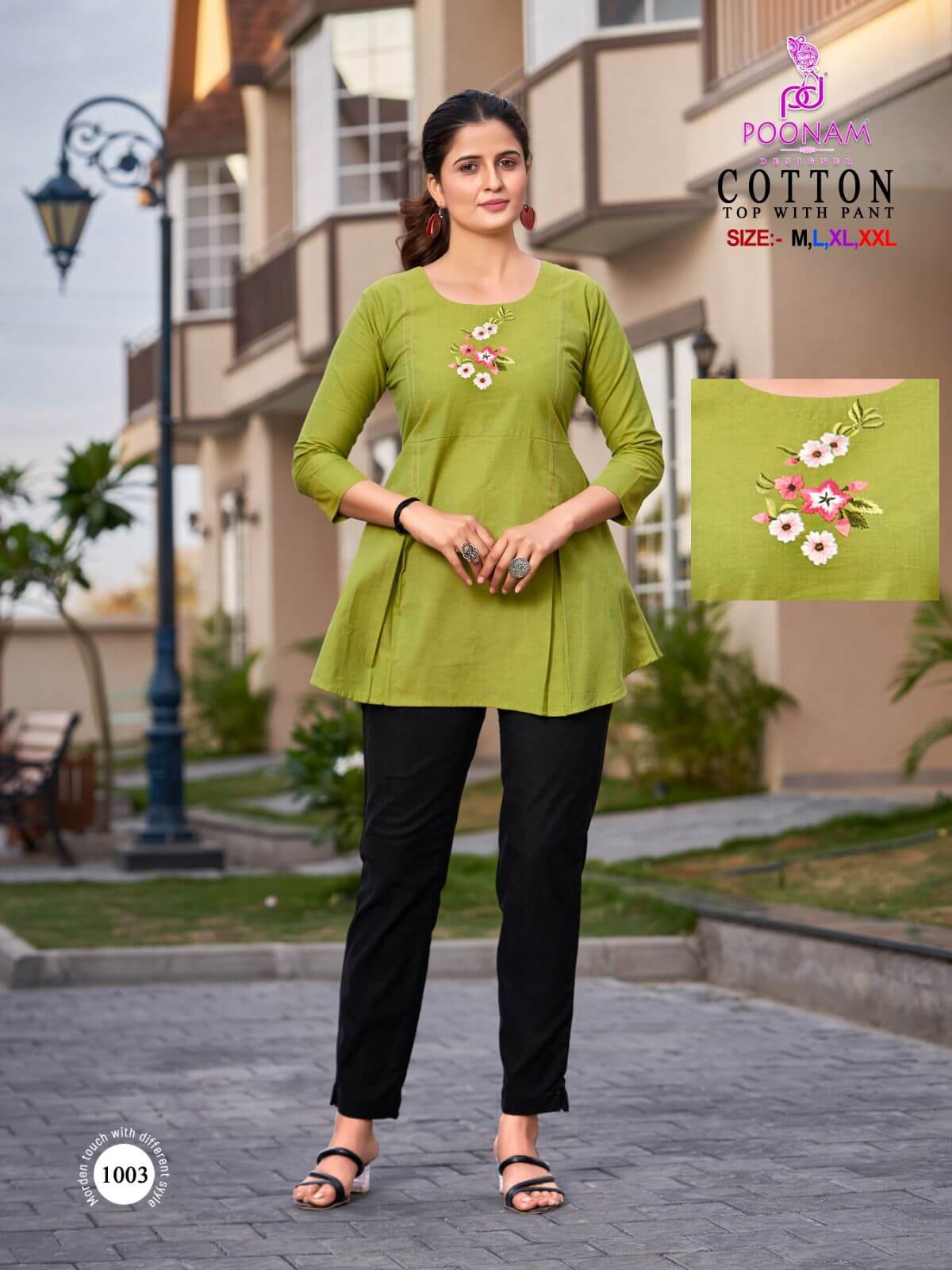 poonam Cotton Tops with Bottom Catalog collection 2