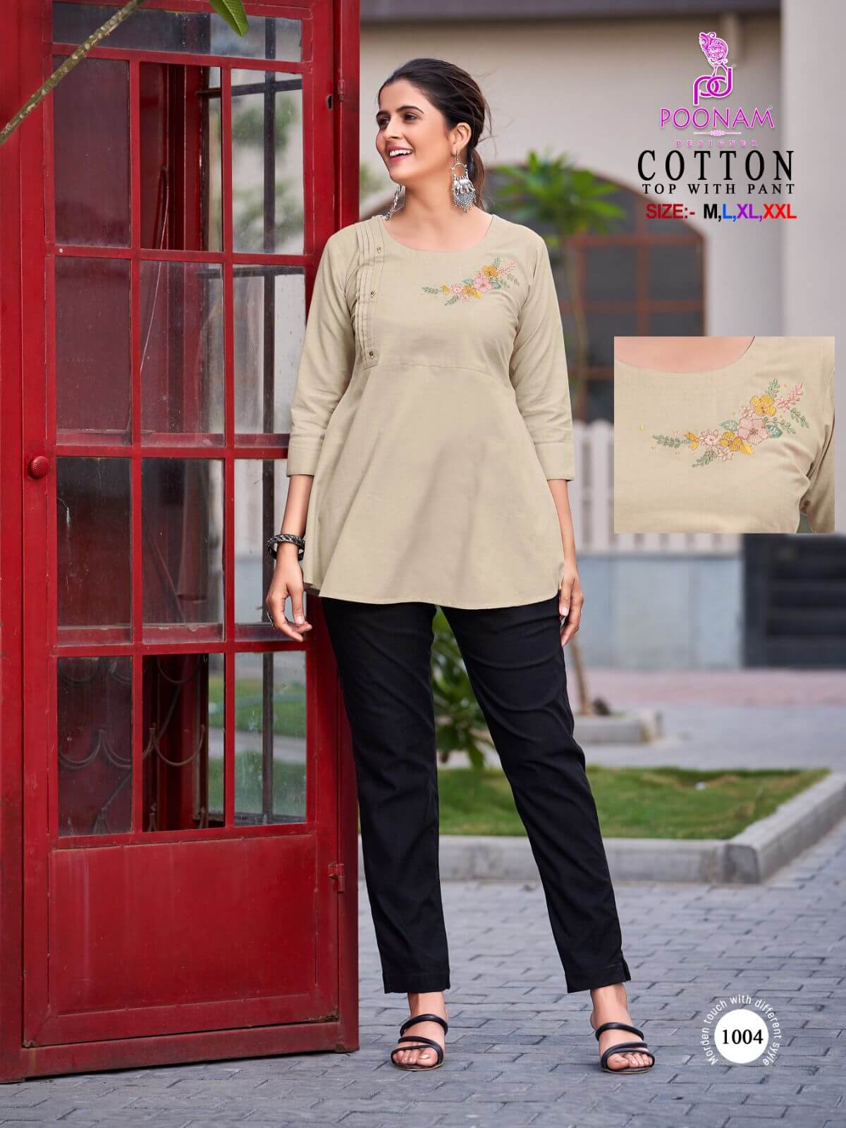 poonam Cotton Tops with Bottom Catalog collection 4