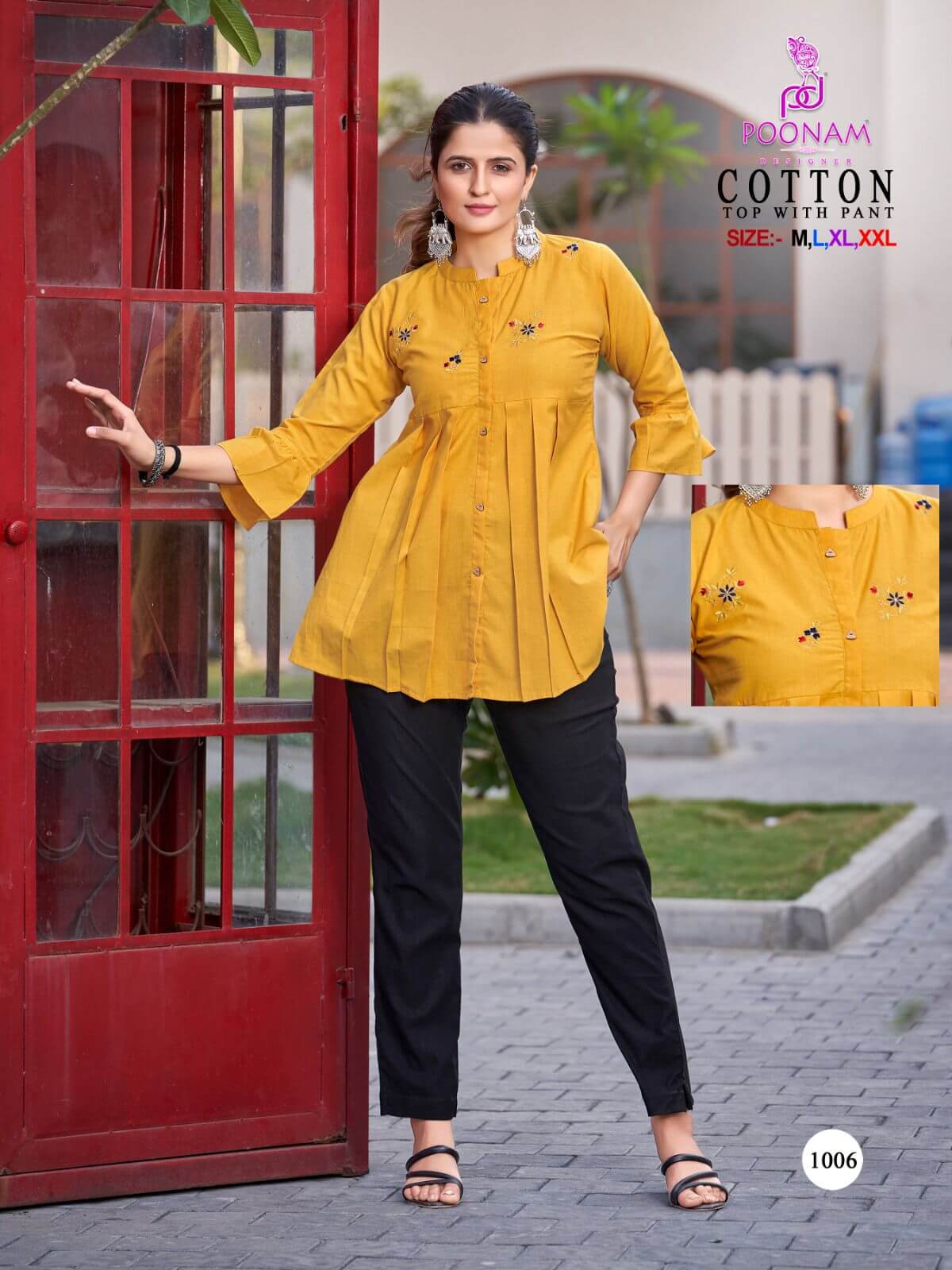 poonam Cotton Tops with Bottom Catalog collection 7