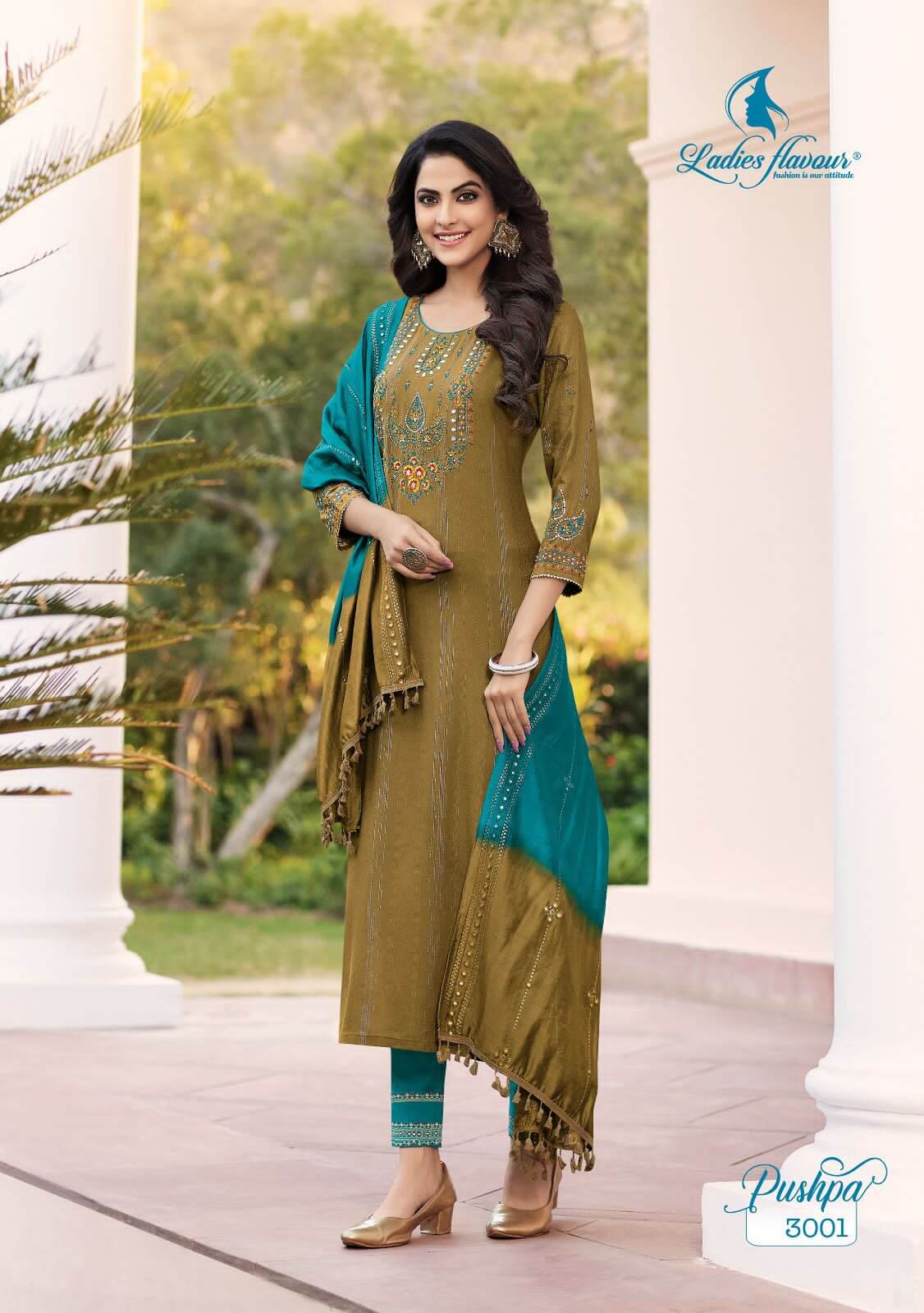 Ladies Flavour Pushpa vol 3 Readymade Dress Catalog collection 2