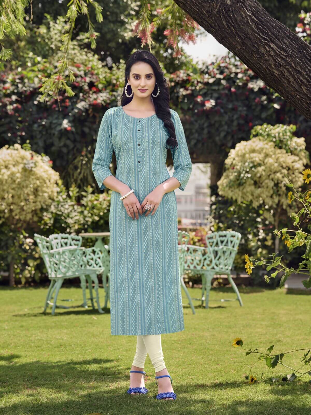 Zoori Akshara vol 22 Rayon Kurti Catalog collection 4