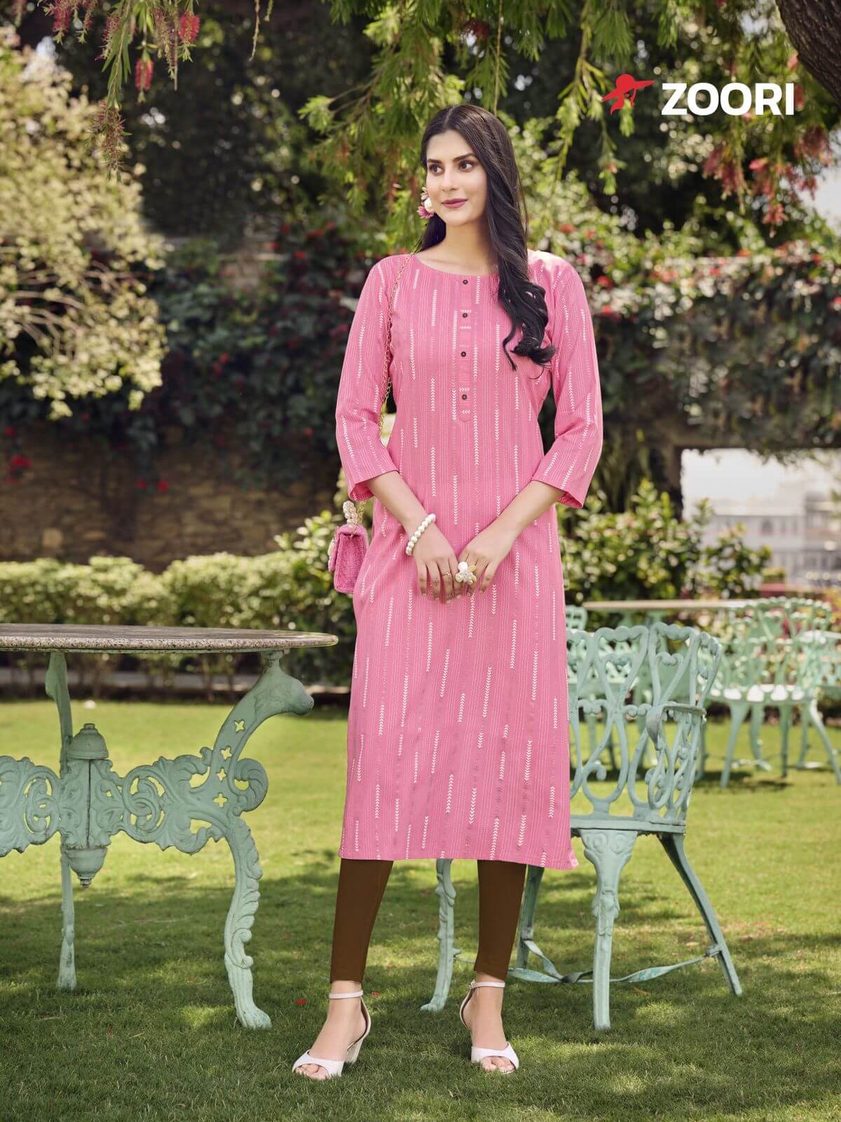 Zoori Akshara vol 22 Rayon Kurti Catalog collection 3