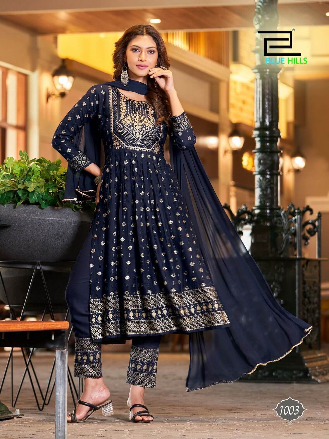 Blue Hills Festival Night vol 7 Naira Cut Kurti with collection 5