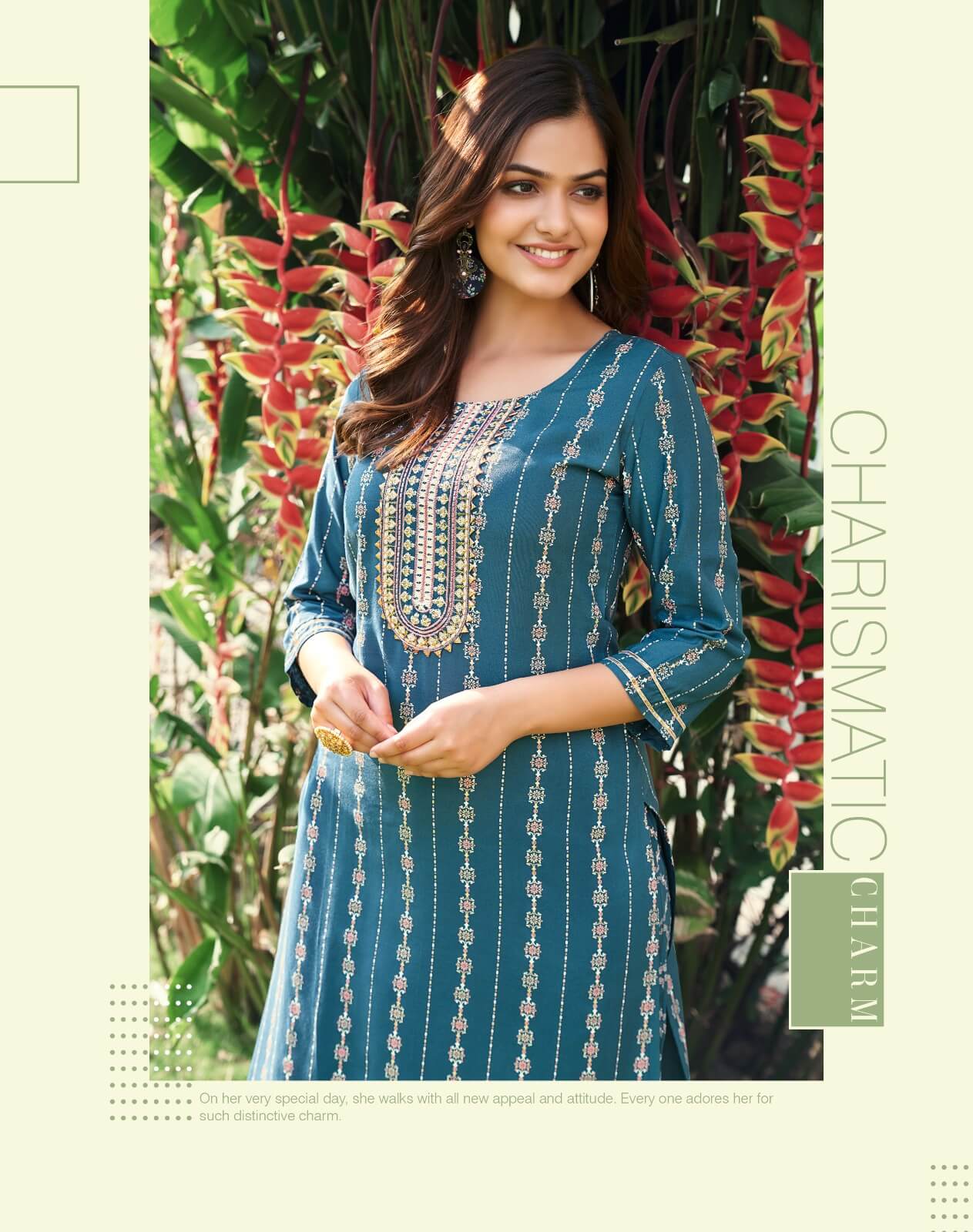 Diya Trends Zoori vol 2 Kurtis with Bottom Catalog collection 7