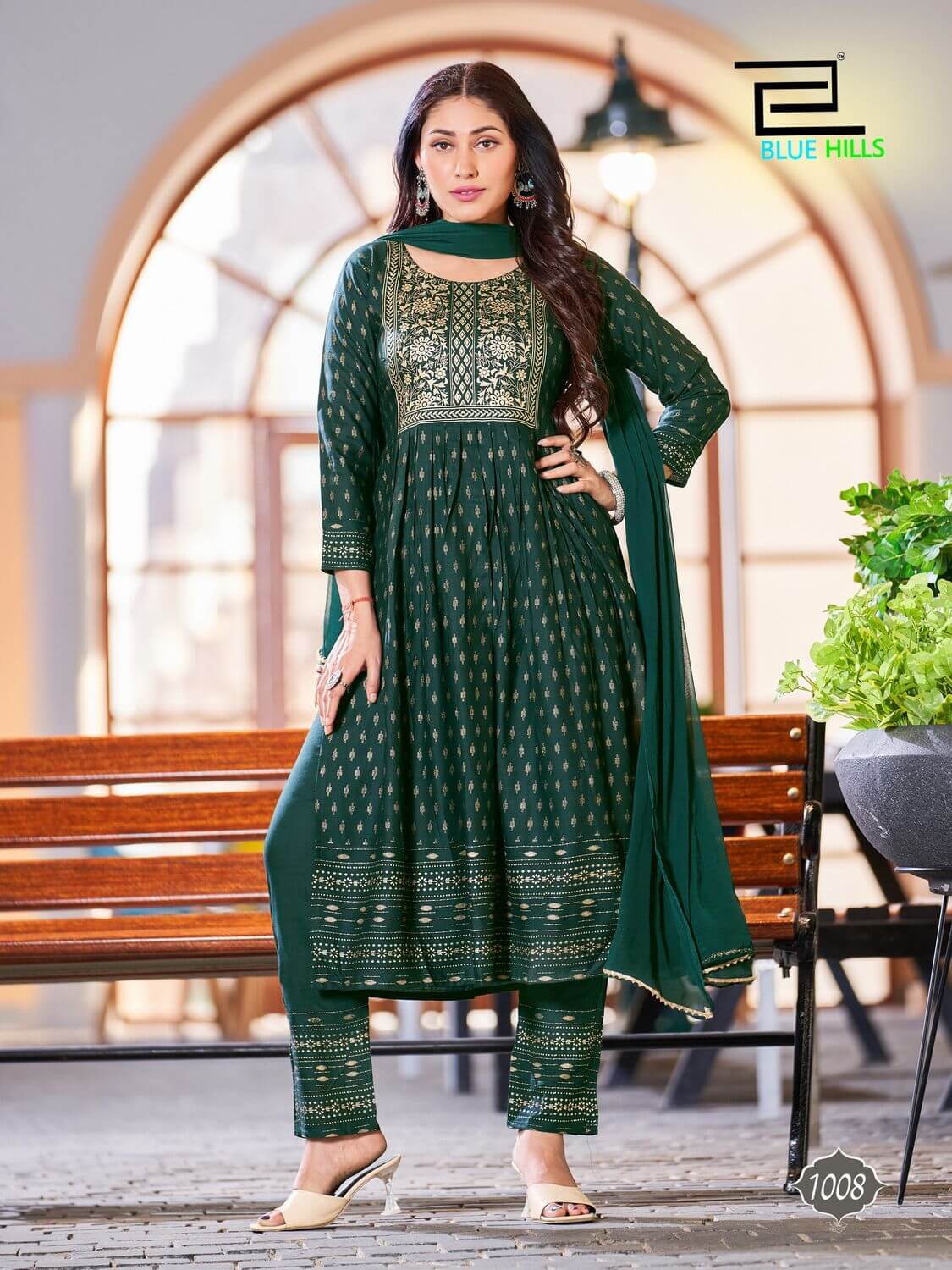 Blue Hills Festival Night vol 7 Naira Cut Kurti with collection 8