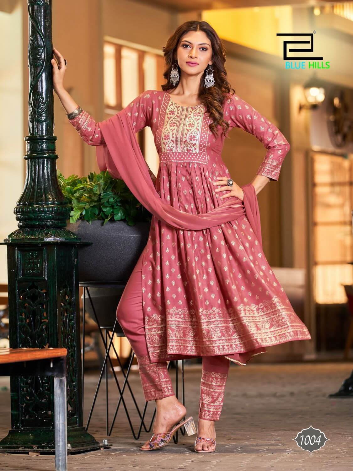 Blue Hills Festival Night vol 7 Naira Cut Kurti with collection 6