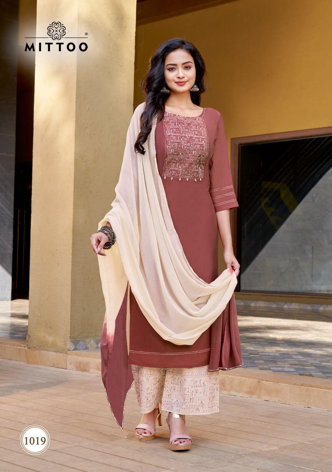 Mittoo Saara vol 2 Kurtis with Plazzo and Dupatta Catalog collection 6