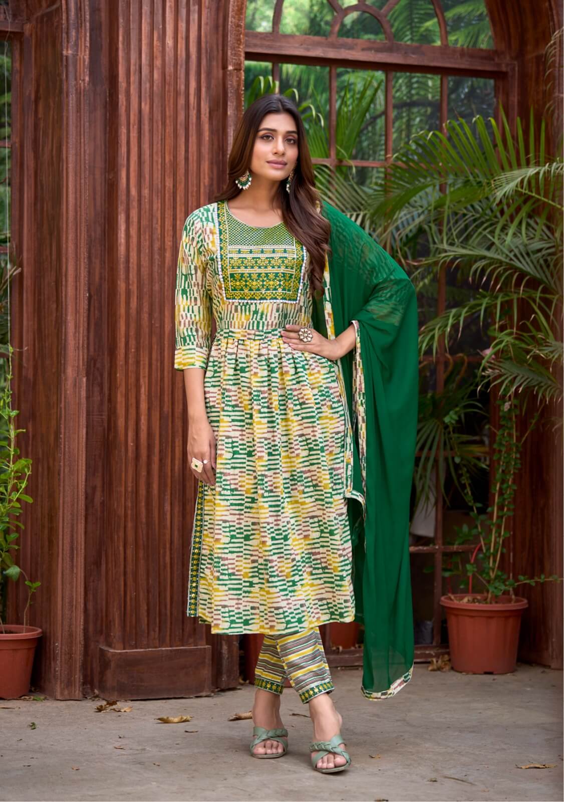 Parra Studio Colourful vol 1 Kurti with Pant and Dupatta collection 4
