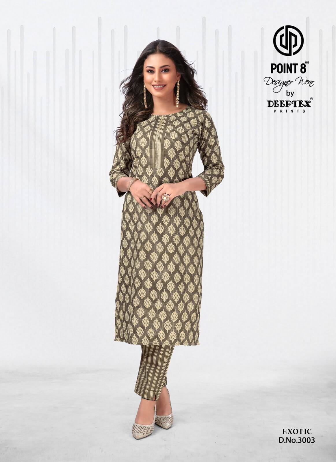 Deeptex Exotic vol 3 Kurtis with Bottom Catalog collection 1