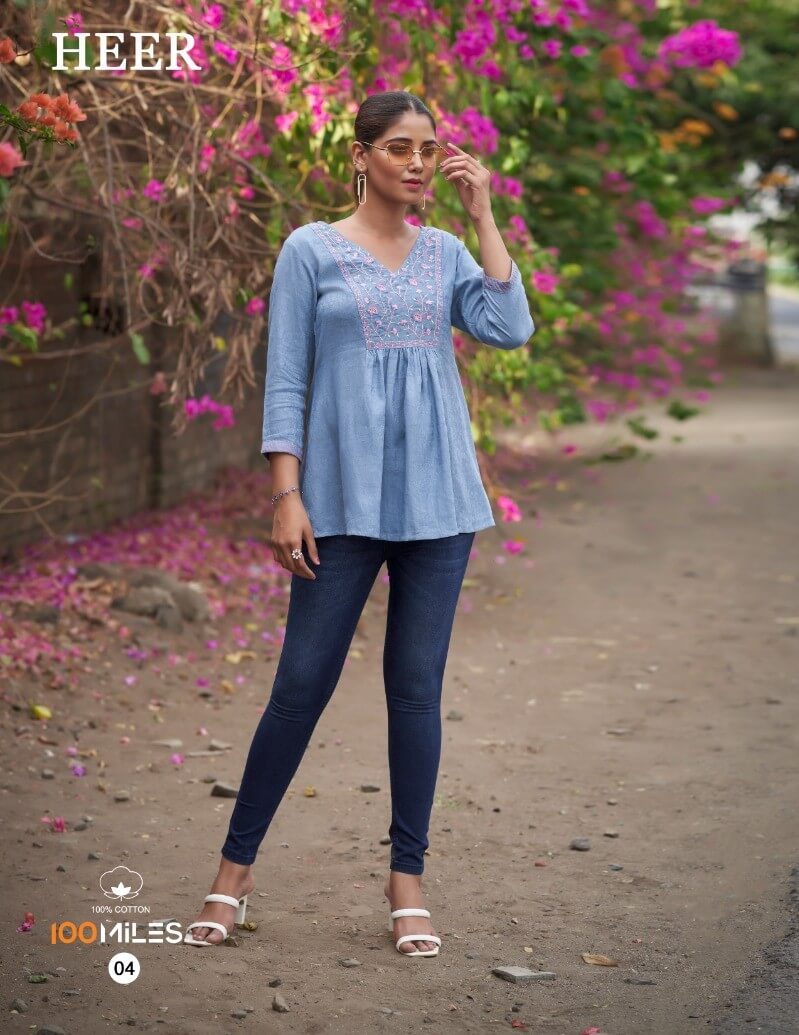 100 Miles Heer Ladies Tops Catalog collection 5