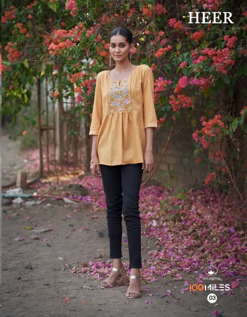 100 Miles Heer Ladies Tops Catalog collection 3