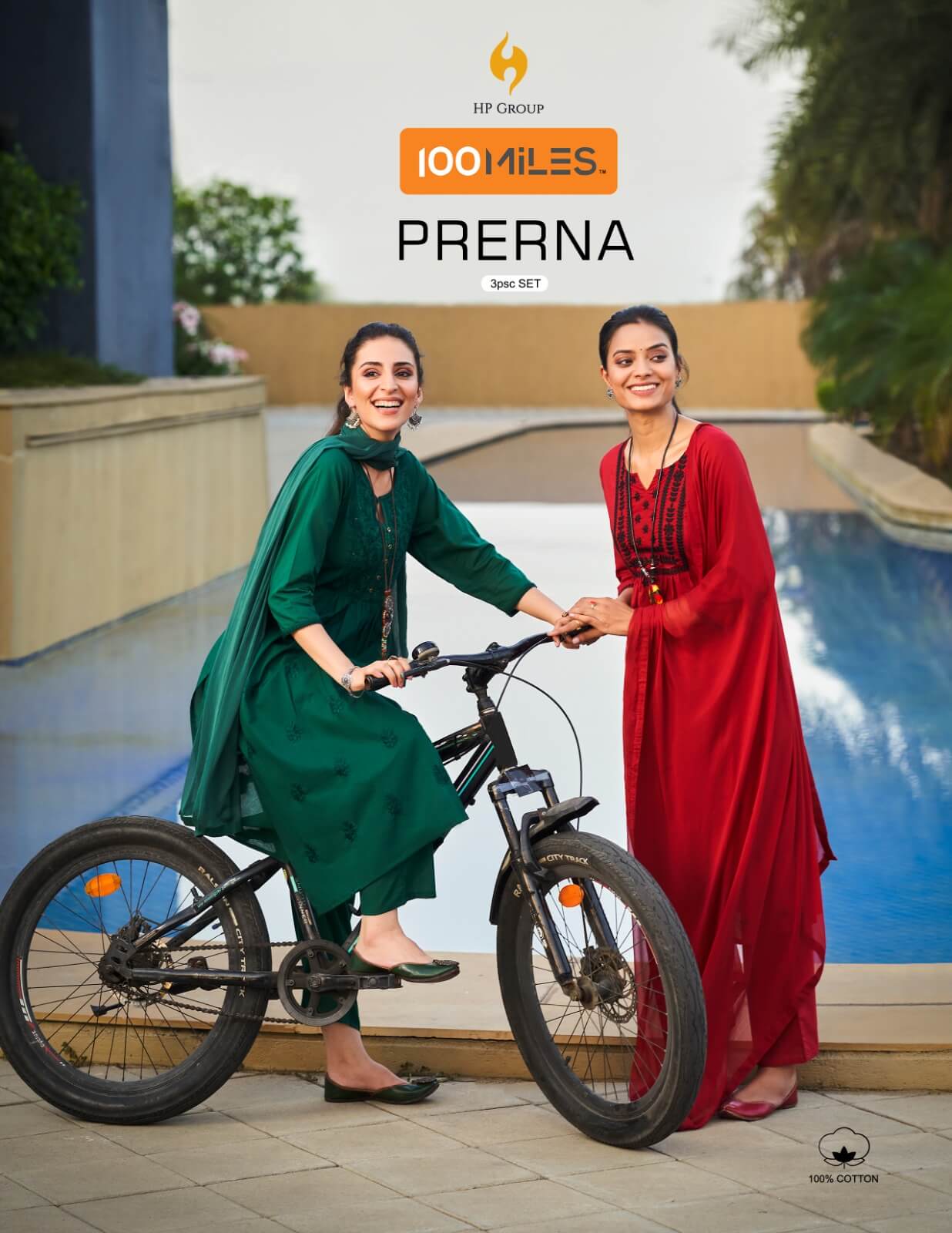 100 Miles Prerna Cotton Salwar Kameez Catalog collection 2