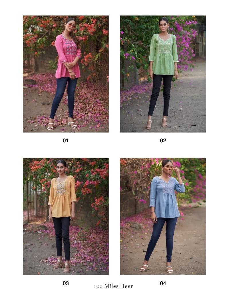 100 Miles Heer Ladies Tops Catalog collection 2