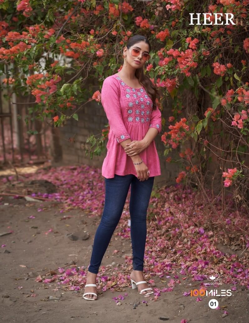100 Miles Heer Ladies Tops Catalog collection 1