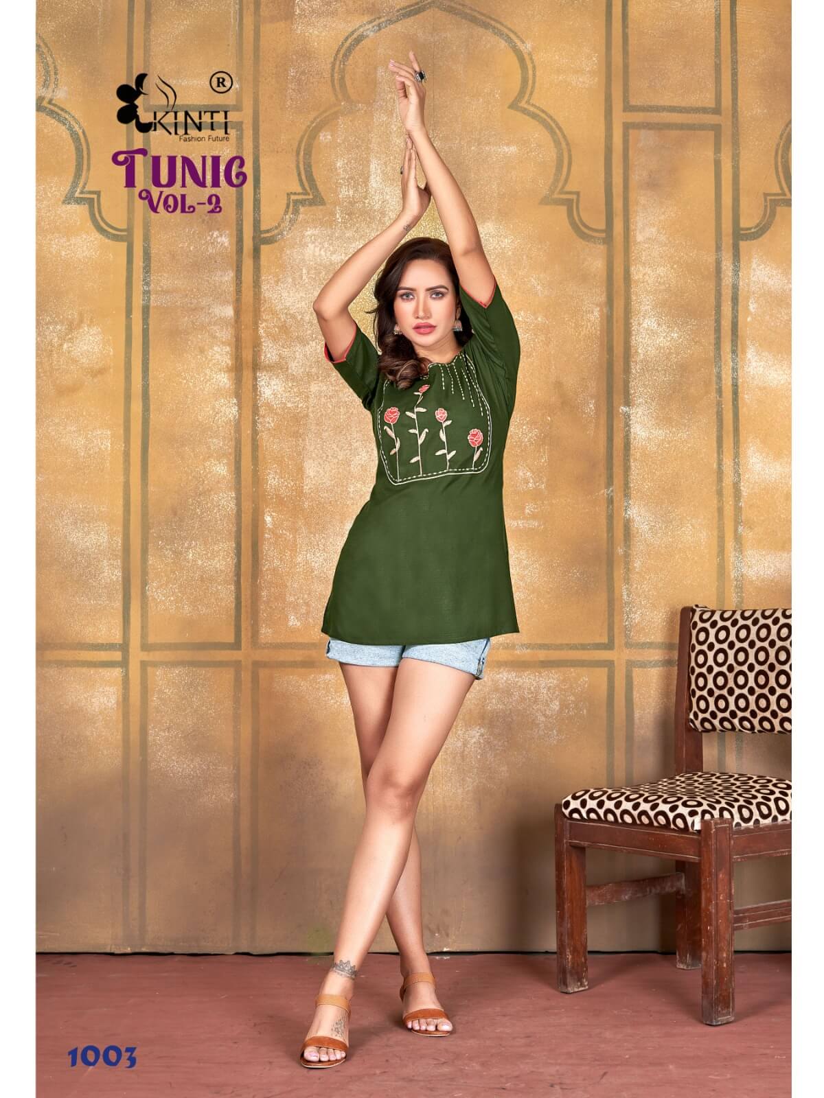 Kinti Tunic vol 2 Ladies Tops Catalog at collection 7