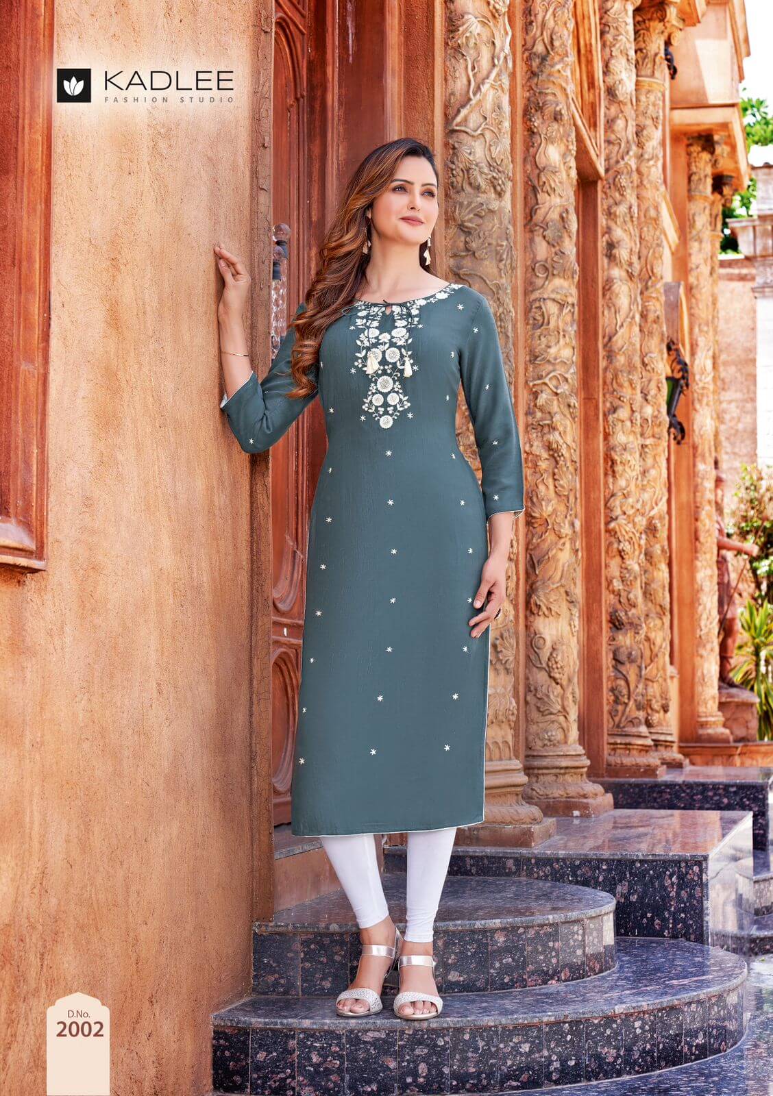 Kadlee Toran Rayon Kurti Catalog collection 3