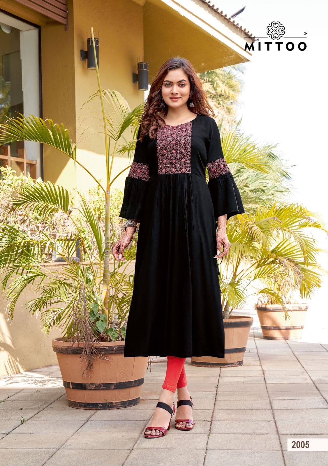 Mittoo Swagat Rayon Kurti Catalog collection 7