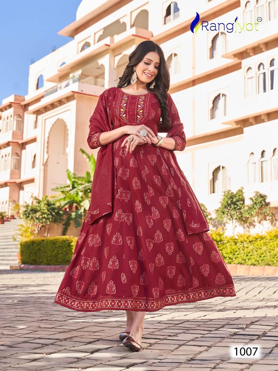 Rangjyot Janvi vol 1 Plus Size Kurtis with Dupatta collection 3