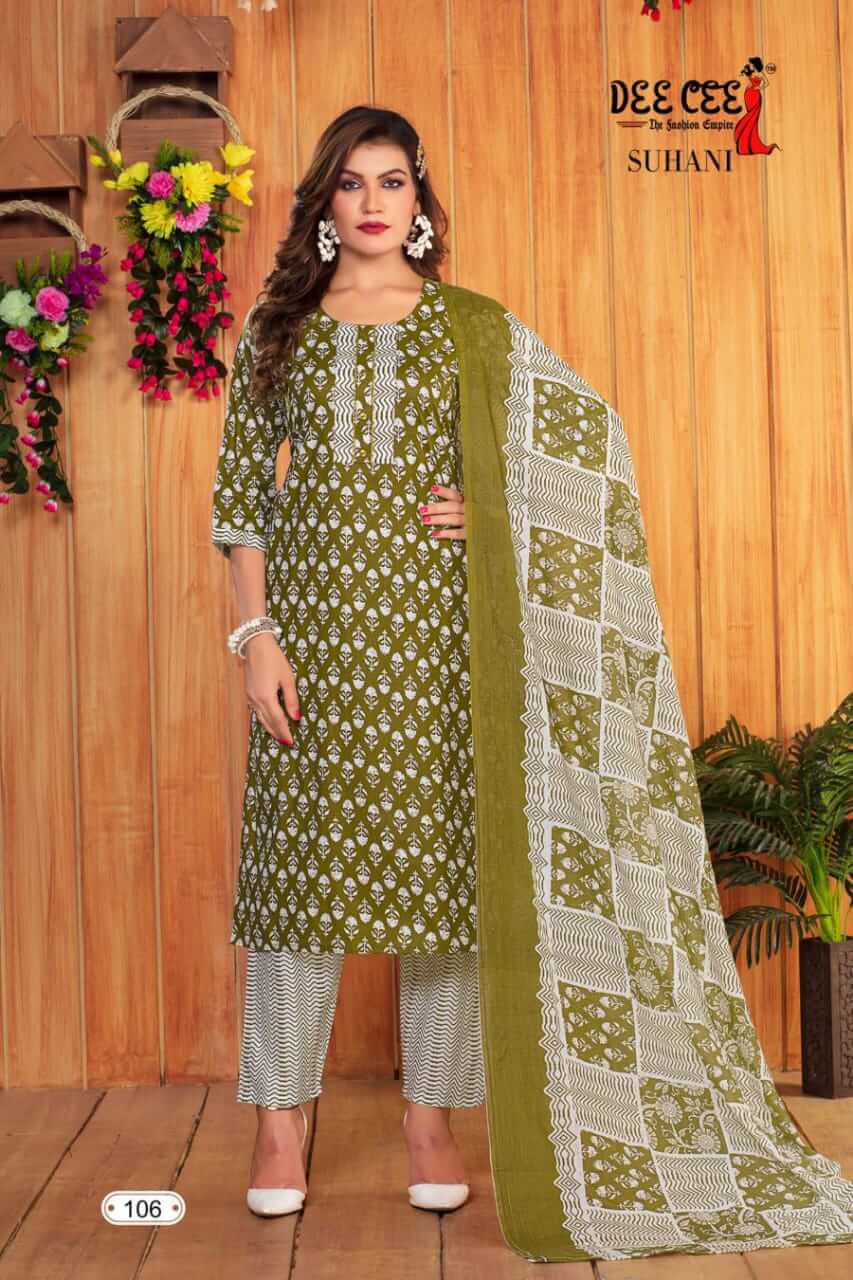 Dee Cee Suhani Cotton Salwar Kameez Catalog collection 5