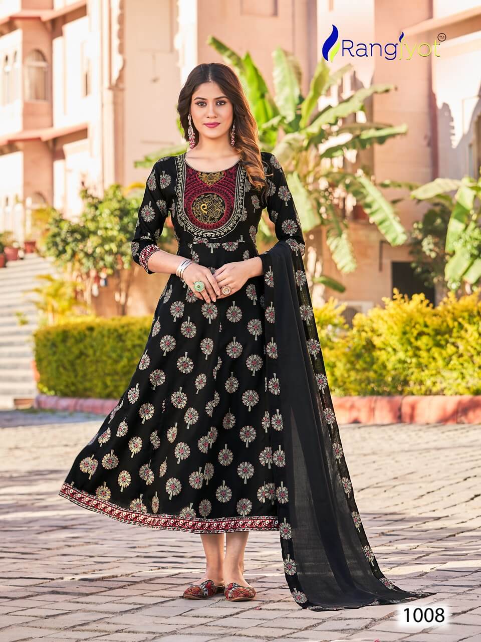 Rangjyot Janvi vol 1 Kurti with Dupatta collection 10