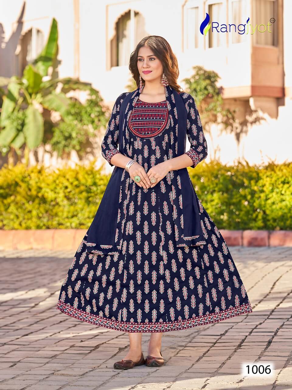 Rangjyot Janvi vol 1 Plus Size Kurtis with Dupatta collection 6