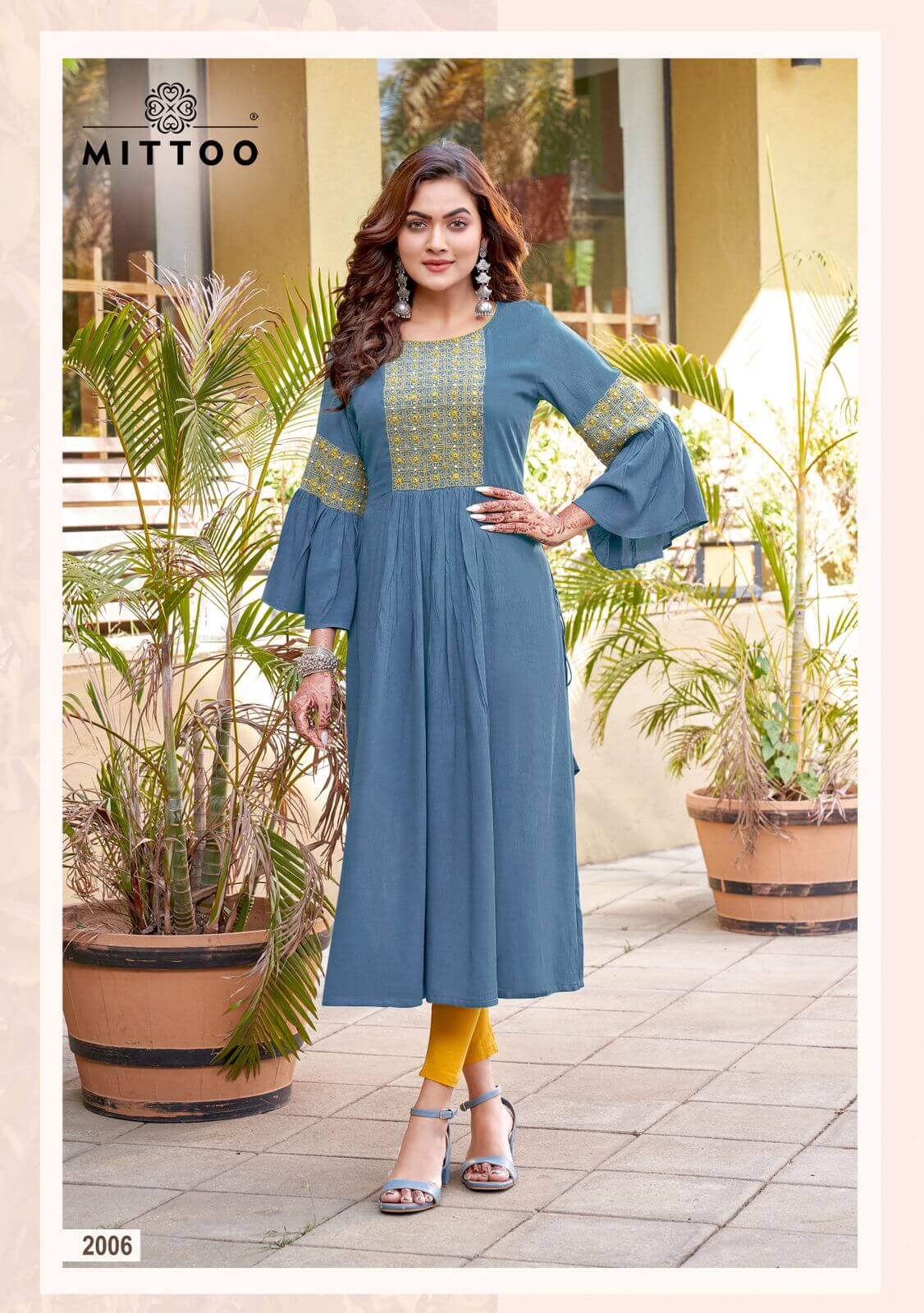 Mittoo Swagat Rayon Kurti Catalog collection 1