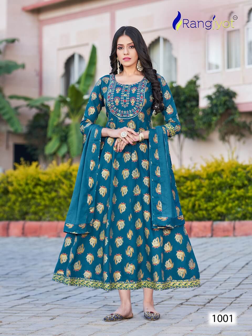 Rangjyot Janvi vol 1 Kurti with Dupatta collection 11