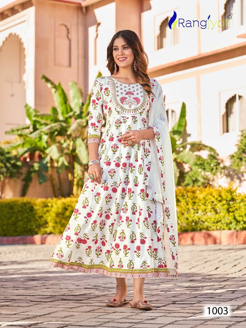 Rangjyot Janvi vol 1 Plus Size Kurtis with Dupatta collection 4